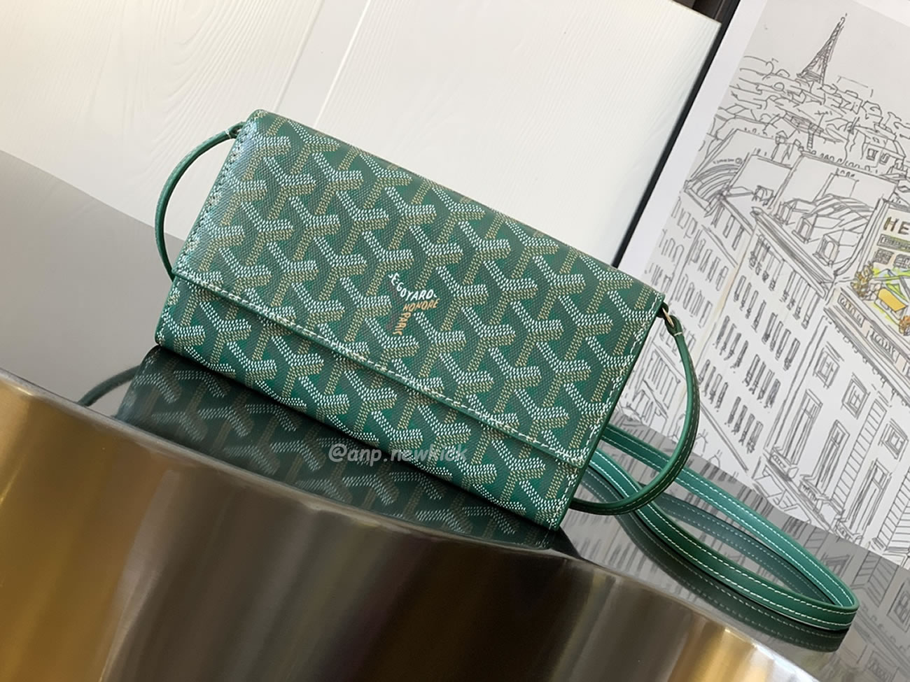 Goyard Varenne Wallet 12 Cm X 3.3 Cm X 19 Cm (16) - newkick.app